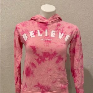 Girls Pink Hoodie